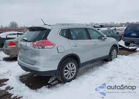 2016 Nissan Rogue S/Sl/Sv z USA, uszkodzony, nr VIN 5N1AT2MV1GC749780